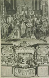 Mariage de Maria Luisa de Savoie et Felipe V d